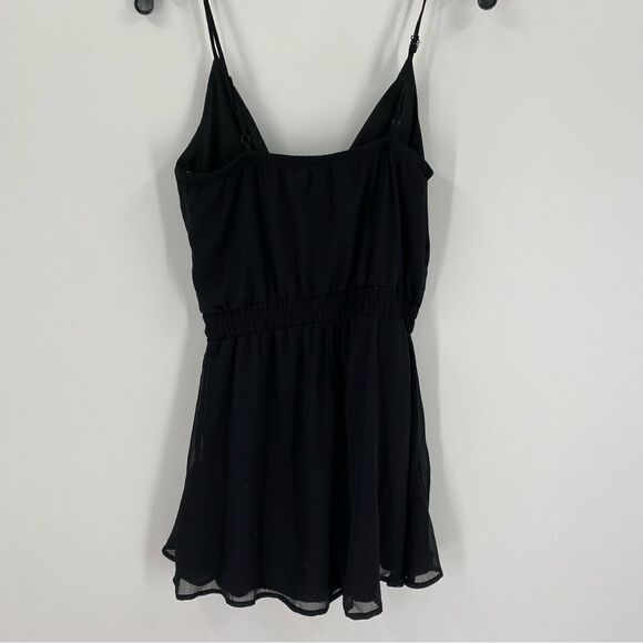 Blue Rain Women’s V Neck Black Strapless Romper size M - Picture 4 of 4